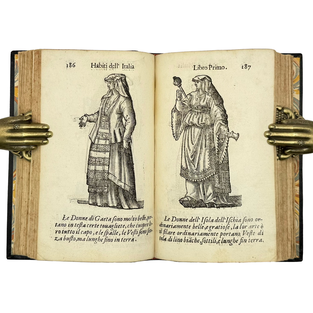 Habiti Antichi by Vecellio, Cesare, a rare image from the book of the 1664 - illustrated book.