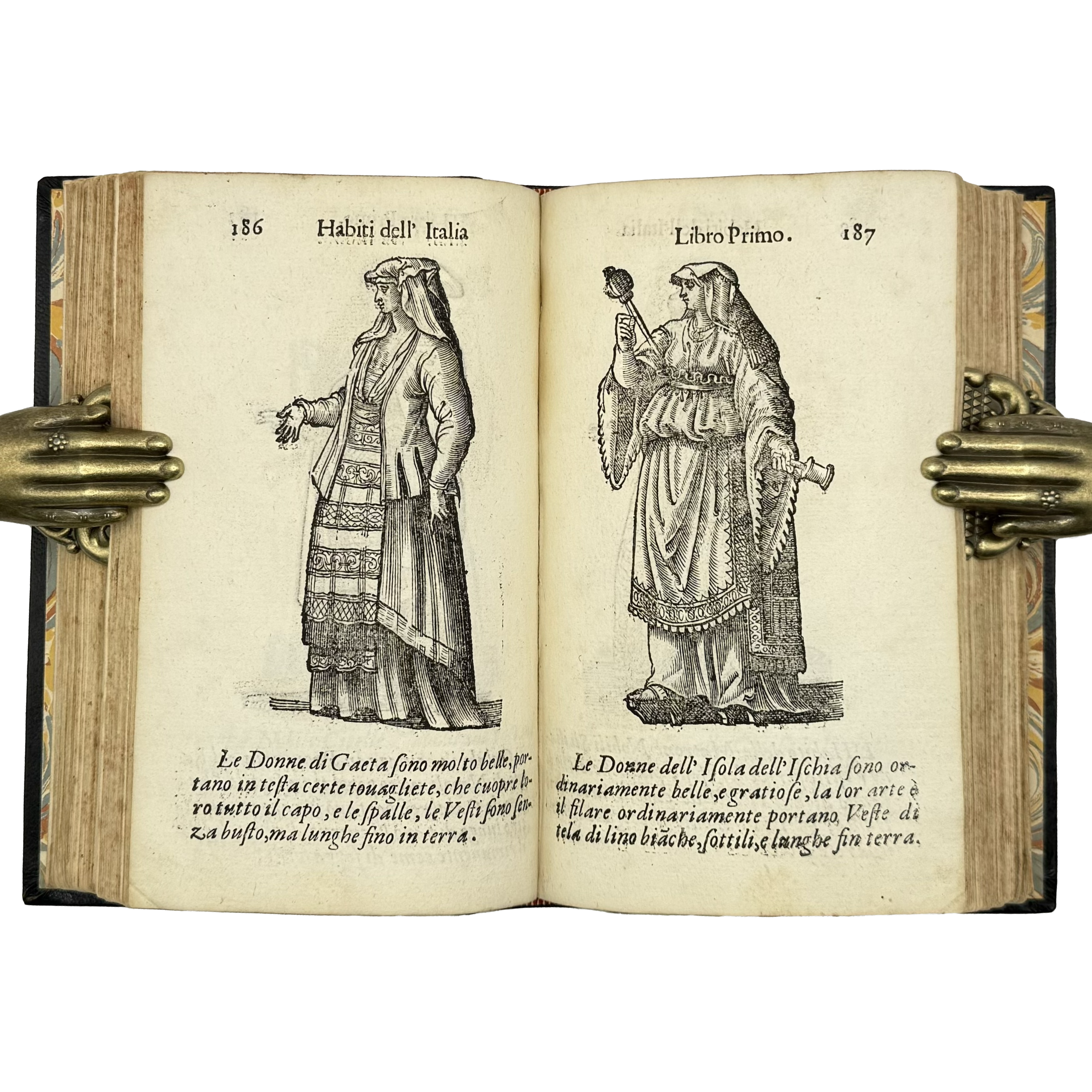 Habiti Antichi by Vecellio, Cesare, a rare image from the book of the 1664 - illustrated book.