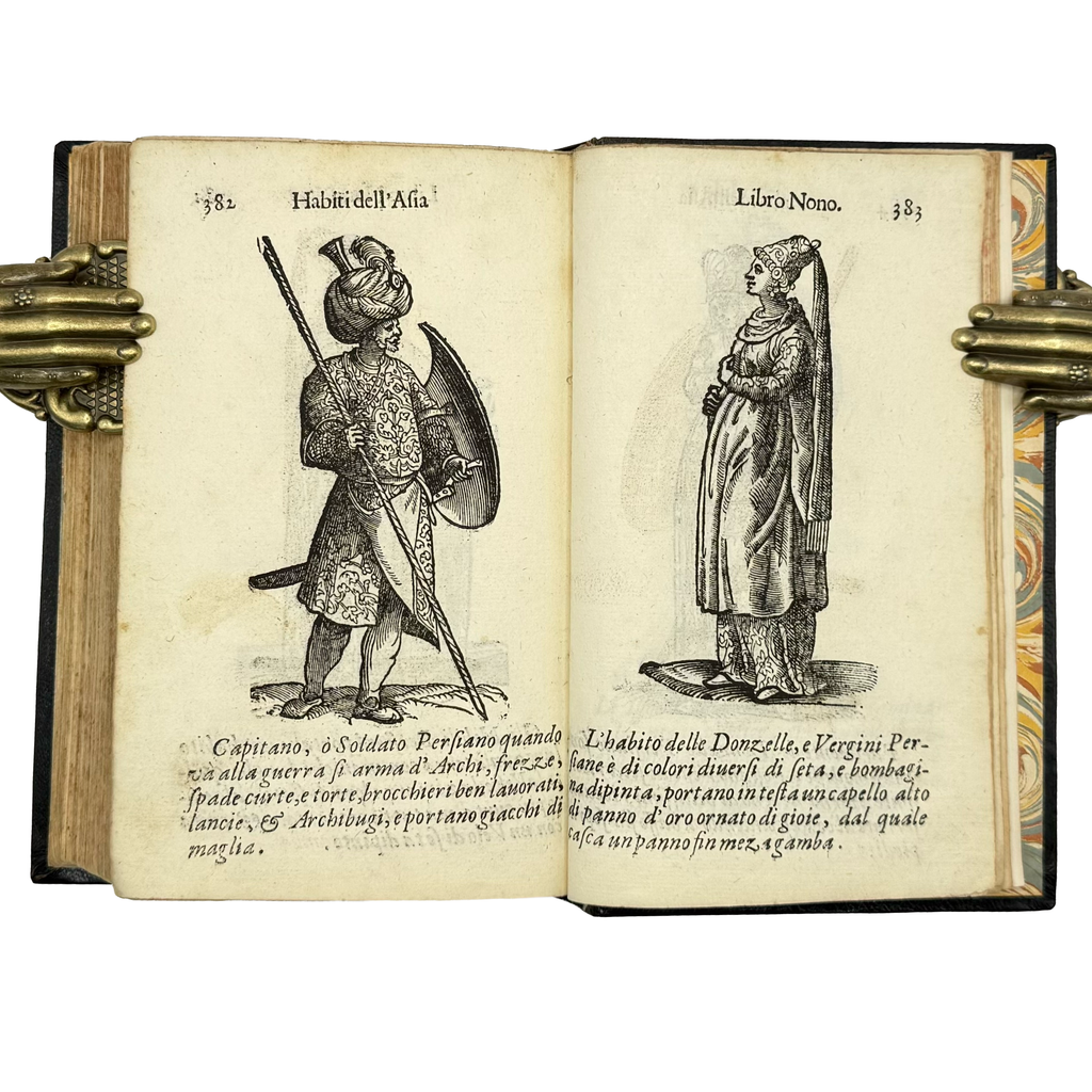 Habiti Antichi by Vecellio, Cesare, a rare image from the book of the 1664 - illustrated book.