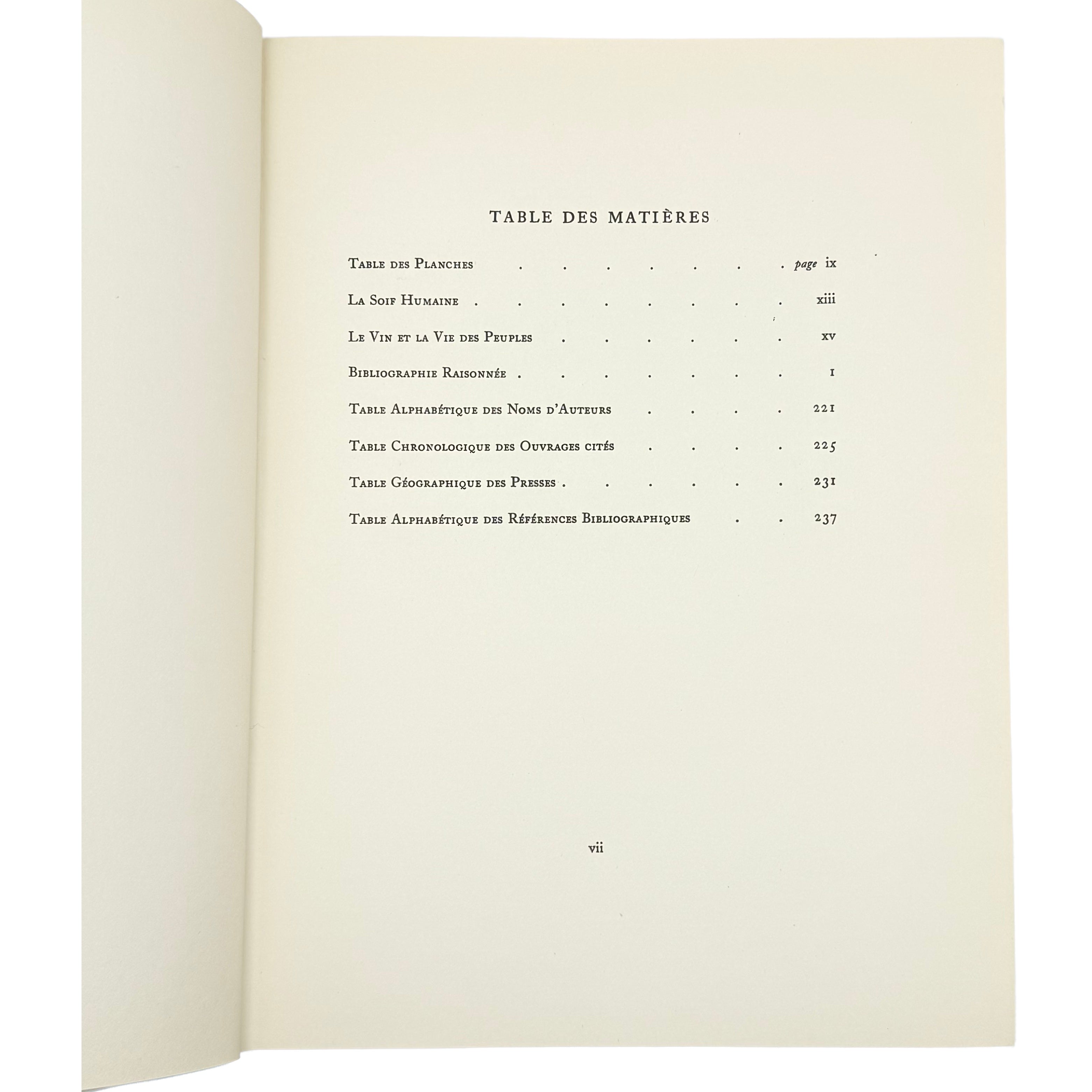 Bibliotheca Bacchica by Simon, Andre L., a rare detail of the 1972 - wine book.