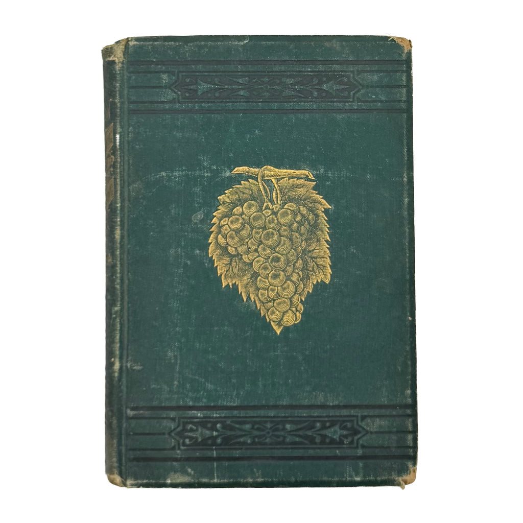 American Grape Growing And Wine Making. by Husmann, George, a rare interior highlight of the 1883 - wine book.