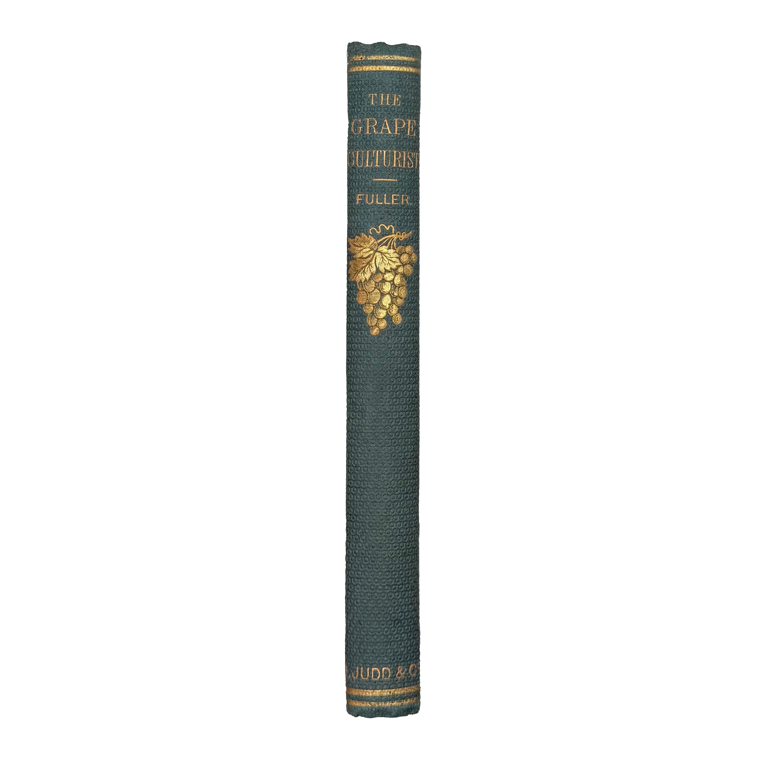 The Grape Culturist by Fuller, Andrew S., a rare image of the 1866 - wine book.