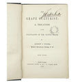 The Grape Culturist by Fuller, Andrew S., a rare sample view of the 1866 - wine book.