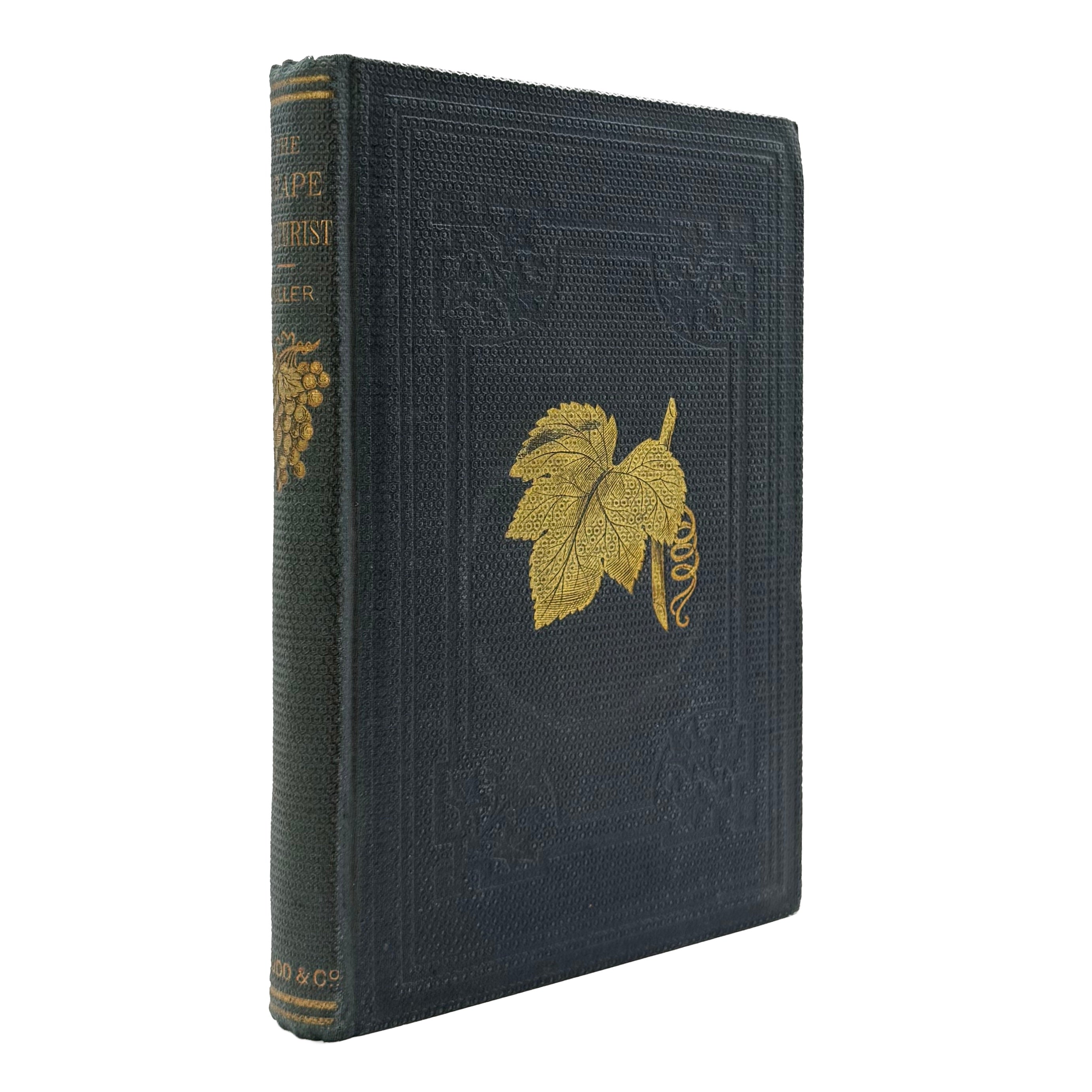 The Grape Culturist by Fuller, Andrew S., a rare detail view of the 1866 - wine book.