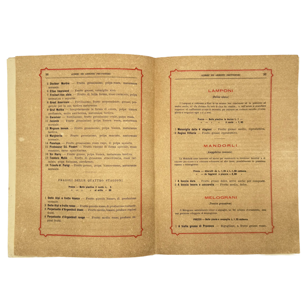 Catalogo Generale Descrittivo by Ditta Farina, a rare example from the work of the 1883 - wine book.