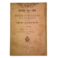 Mastice mal nero by Montagna, Achille: an uncommon visual fragment of the 1898 wine & viticulture copy