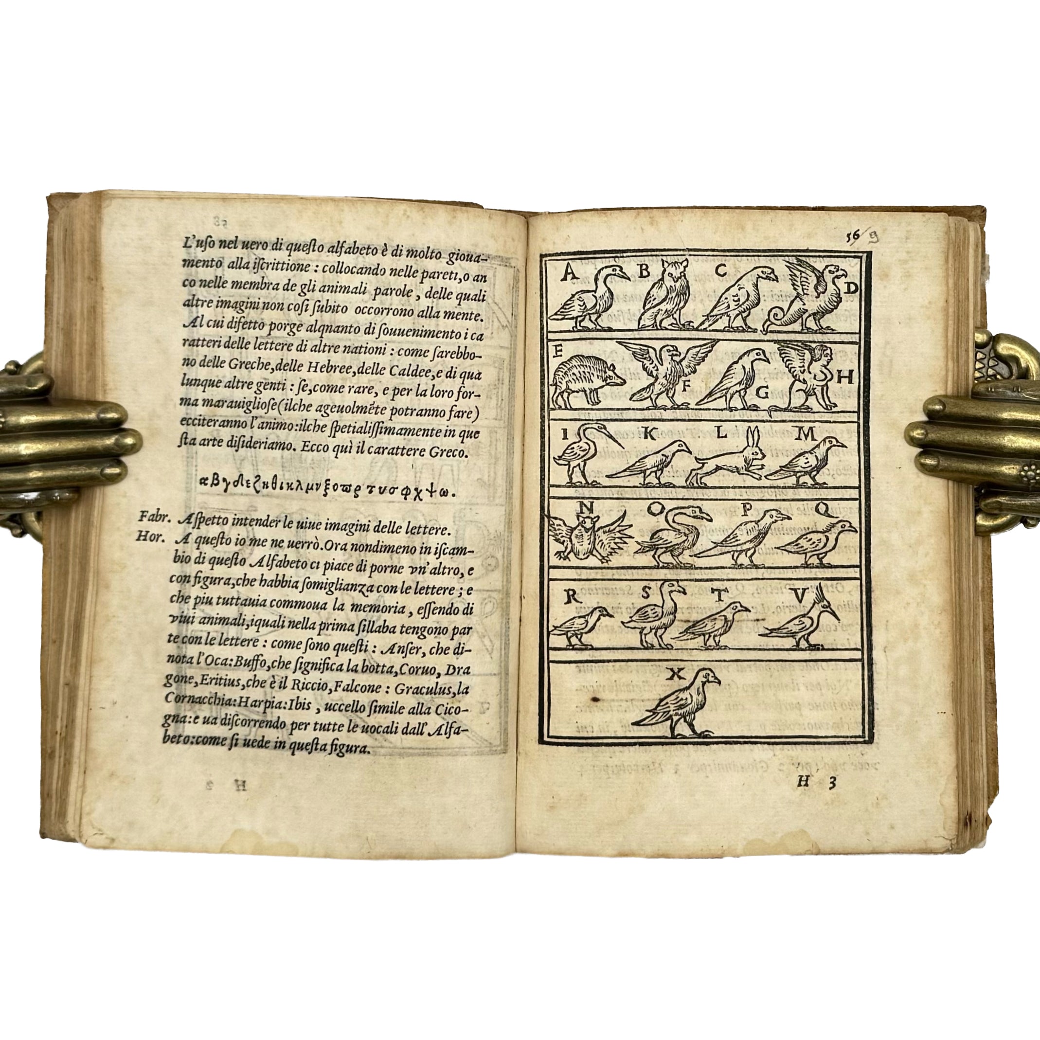 Dialogo (..) nel quale si ragiona del modo di accrescere e conservar la memoria by Dolce, Lodovico: a precious visual instance of the 1562 classics treatise