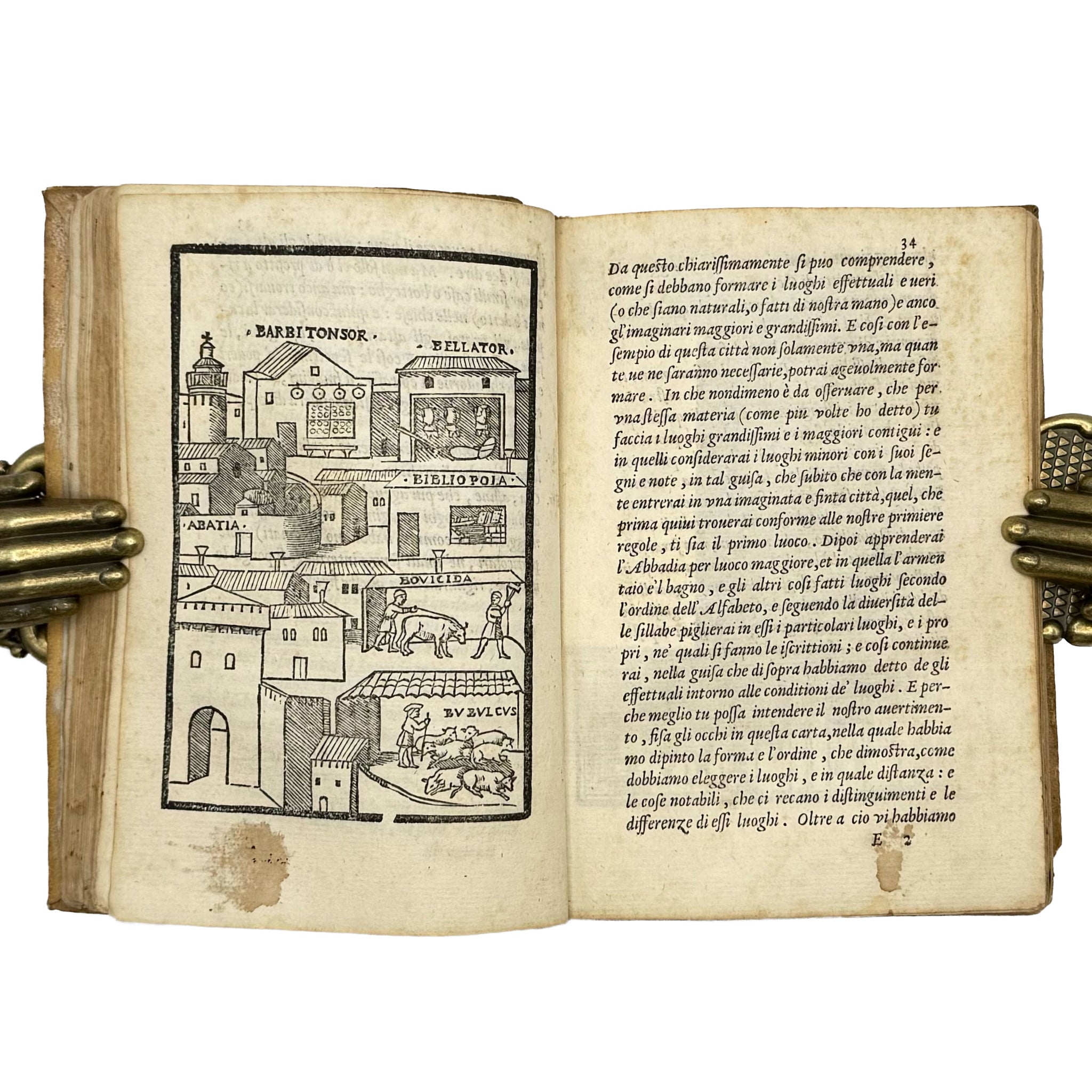 Dialogo (..) nel quale si ragiona del modo di accrescere e conservar la memoria by Dolce, Lodovico: a finely chosen detail from the 1562 classics printed work