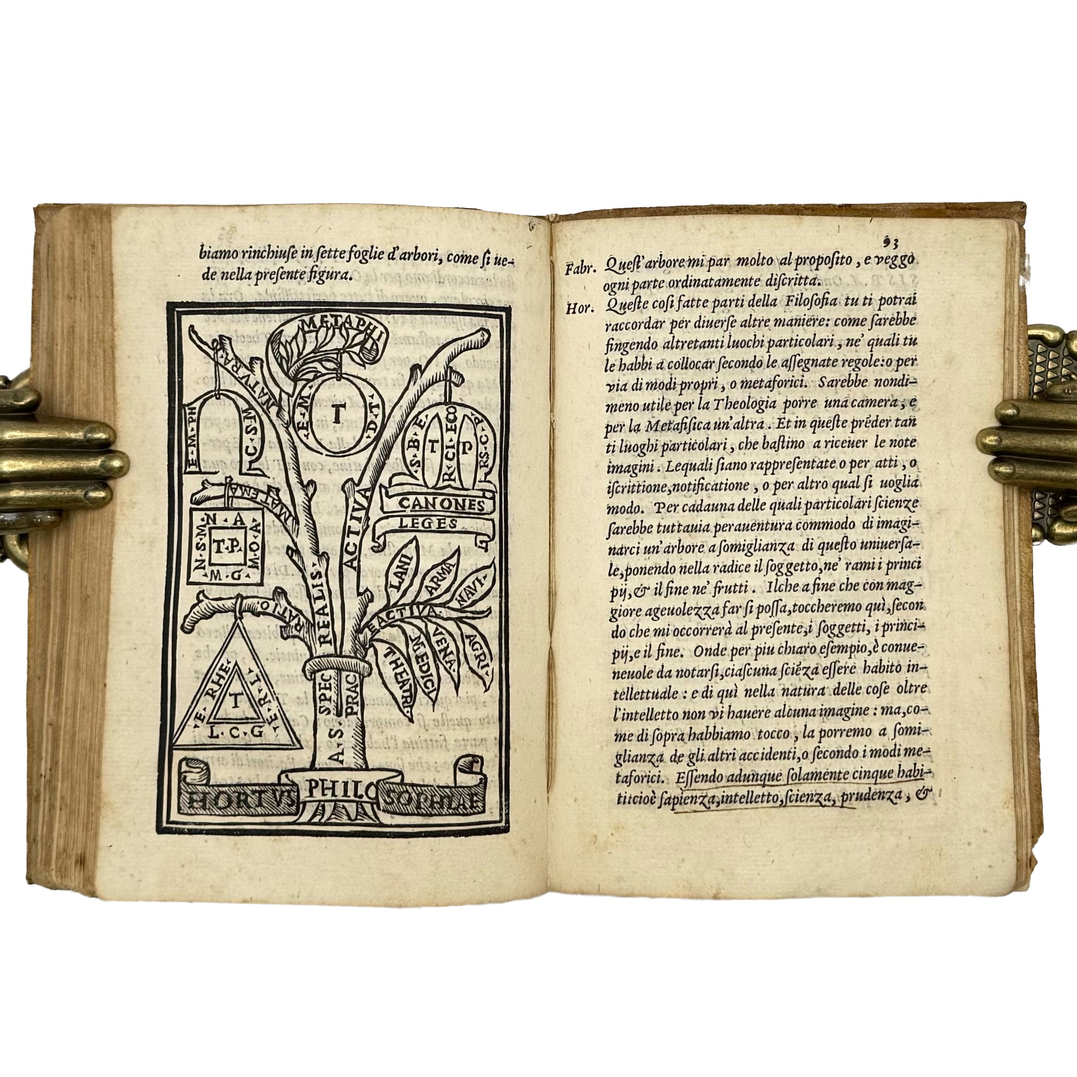 Dialogo (..) nel quale si ragiona del modo di accrescere e conservar la memoria by Dolce, Lodovico: a finely chosen detail from the 1562 classics text