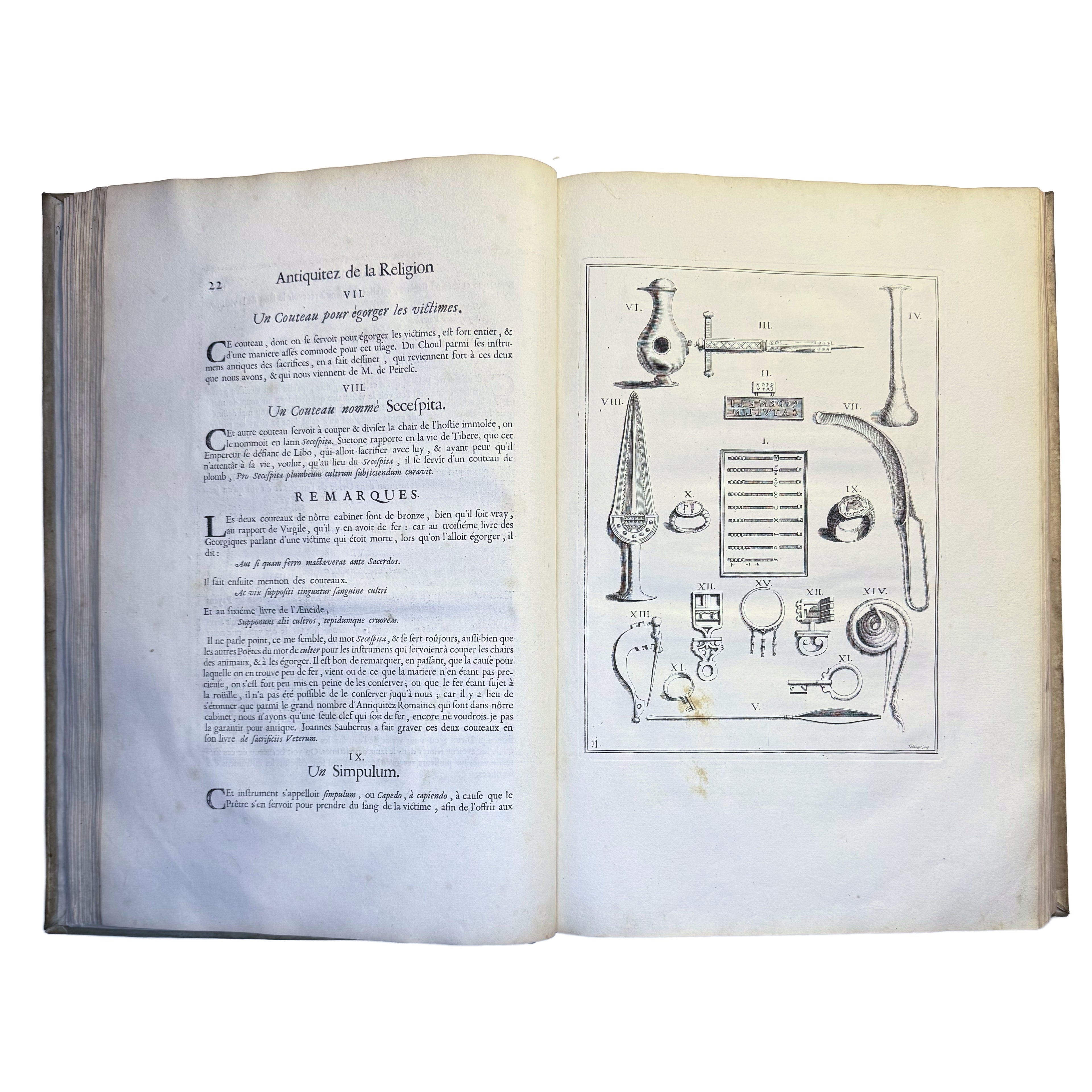 Le Cabinet de la Bibliotheque de Sainte Genevieve by Du Molinet, Claude: an uncommon visual fragment of the 1692 illustrated & decorative piece