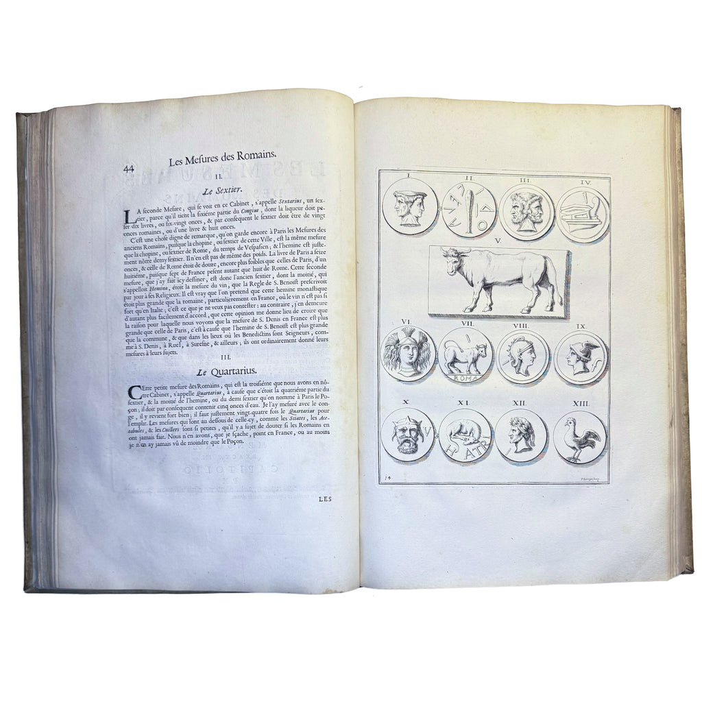 Le Cabinet de la Bibliotheque de Sainte Genevieve by Du Molinet, Claude: a scarce visual specimen of the 1692 illustrated & decorative work