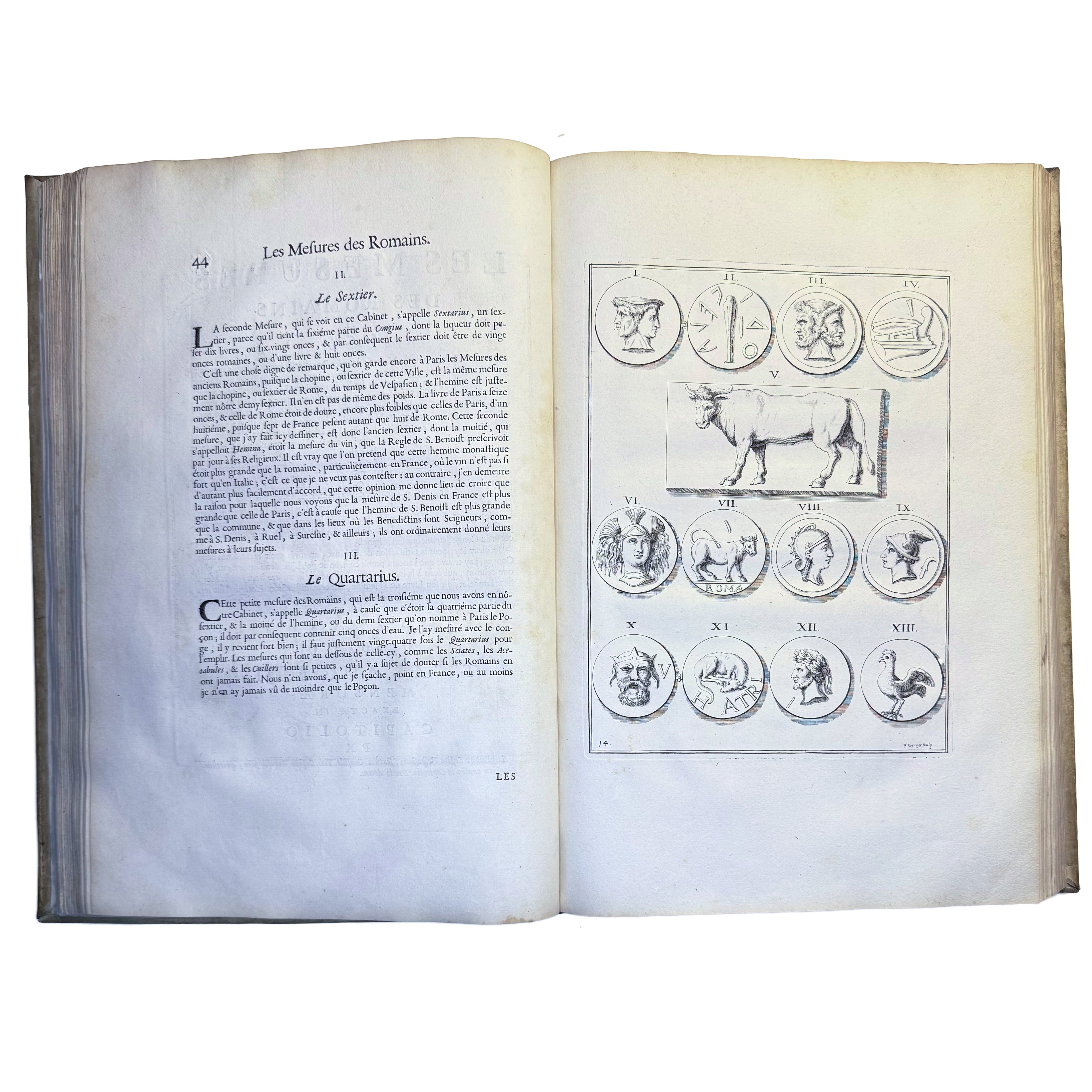 Le Cabinet de la Bibliotheque de Sainte Genevieve by Du Molinet, Claude: a scarce visual specimen of the 1692 illustrated & decorative work