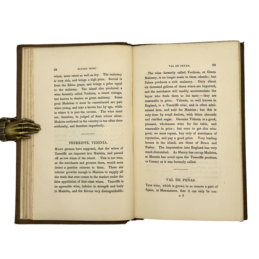 Every man his own butler by Redding, Cyrus: an uncommon representative view of the 1839 wine & viticulture volume