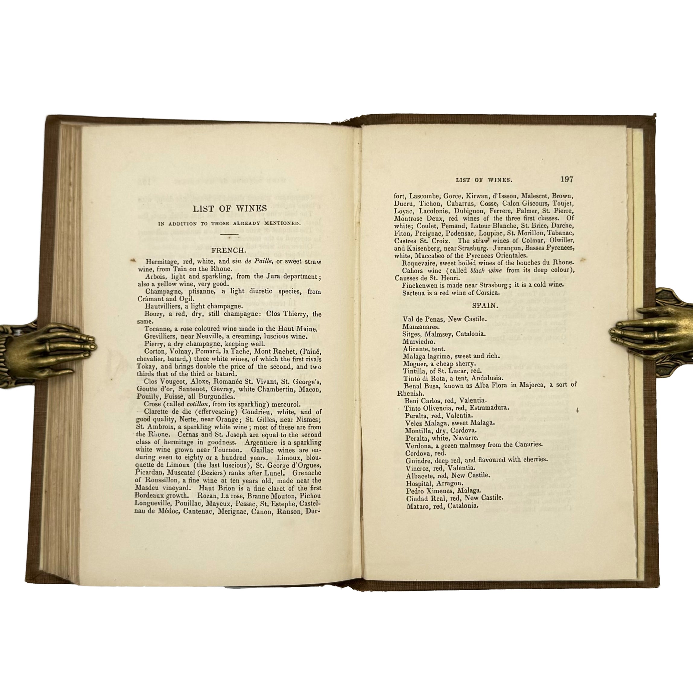 Every man his own butler by Redding, Cyrus: a scarce visual specimen of the 1839 wine & viticulture copy