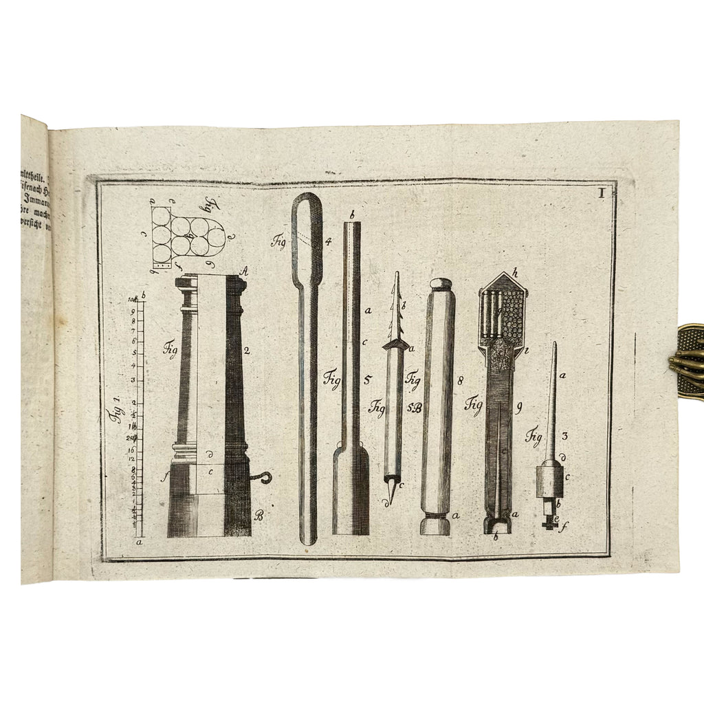 Der selbstlehrende Feuerwerker by Blondel, C.: a singularly preserved detail from the 1816 curiosa & occulta copy