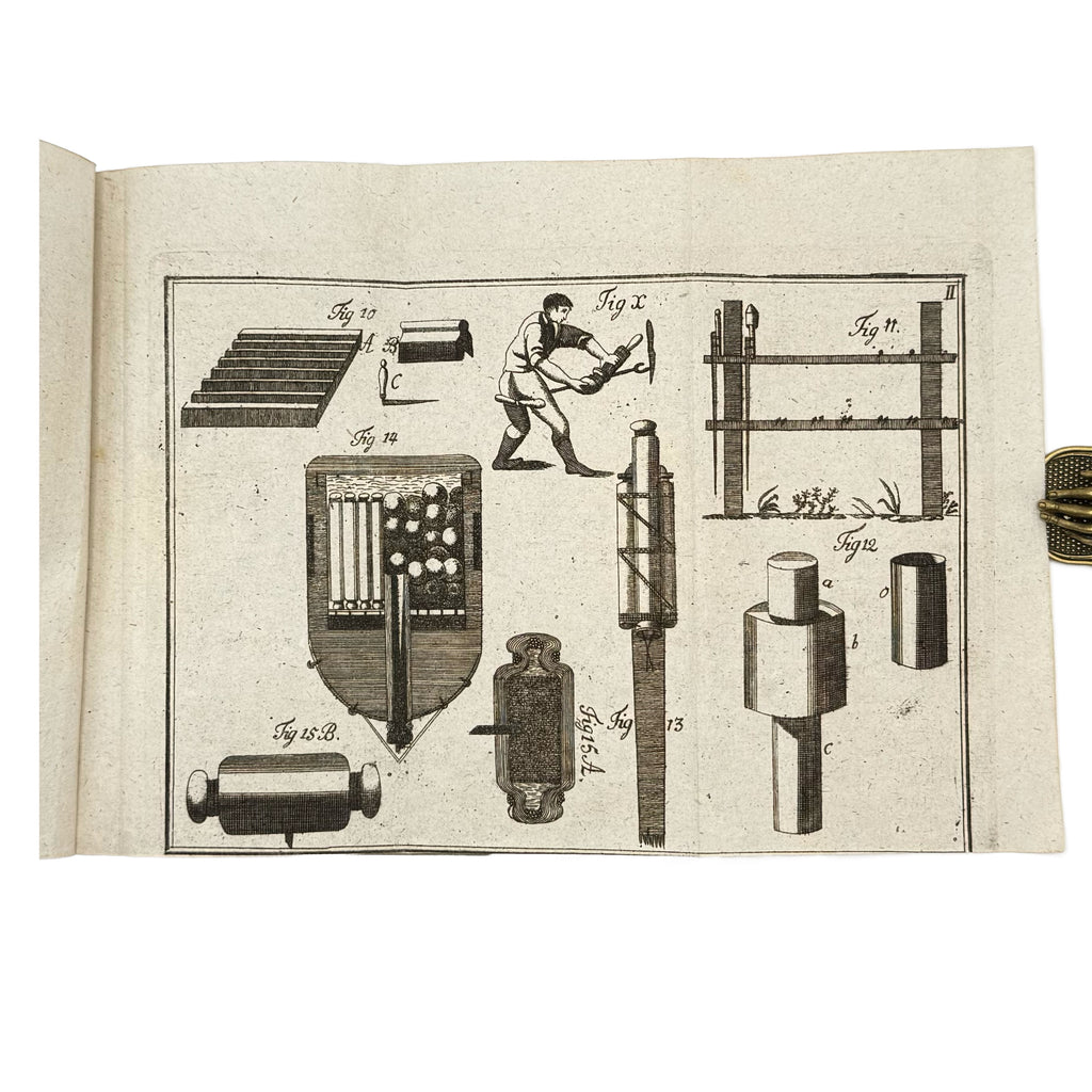 Der selbstlehrende Feuerwerker by Blondel, C.: an uncommon visual fragment of the 1816 curiosa & occulta piece