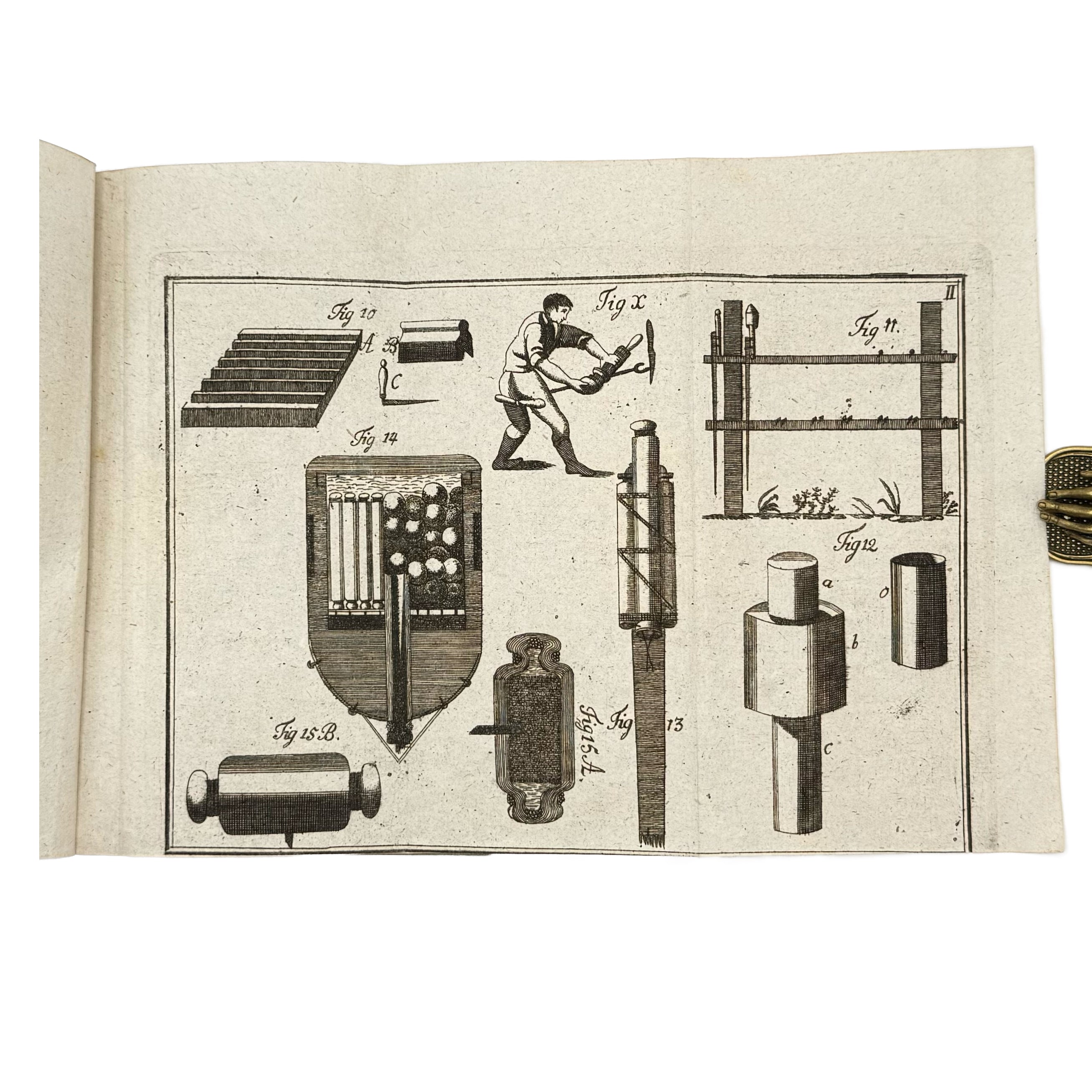 Der selbstlehrende Feuerwerker by Blondel, C.: an uncommon visual fragment of the 1816 curiosa & occulta piece