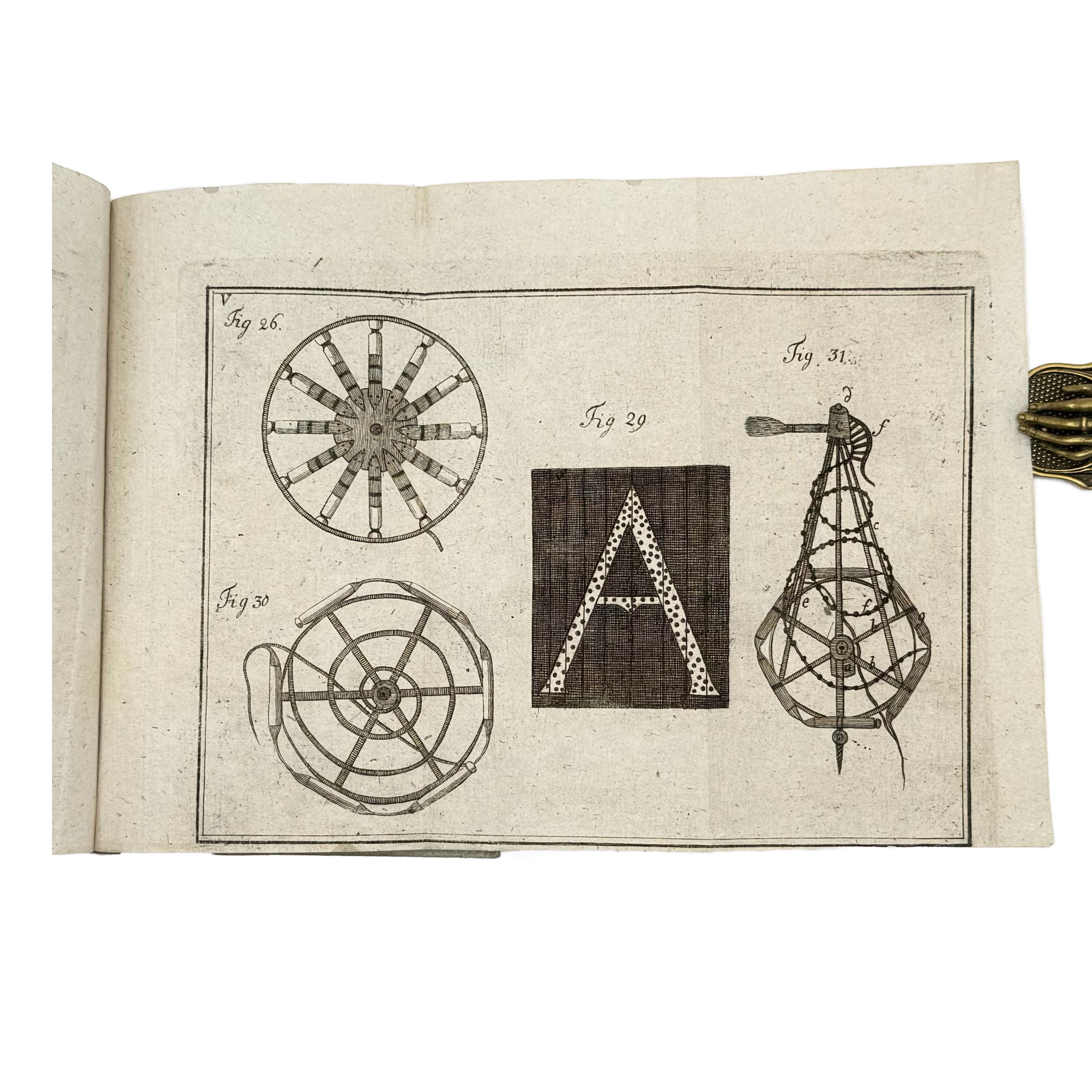 Der selbstlehrende Feuerwerker by Blondel, C.: a singularly preserved detail from the 1816 curiosa & occulta text