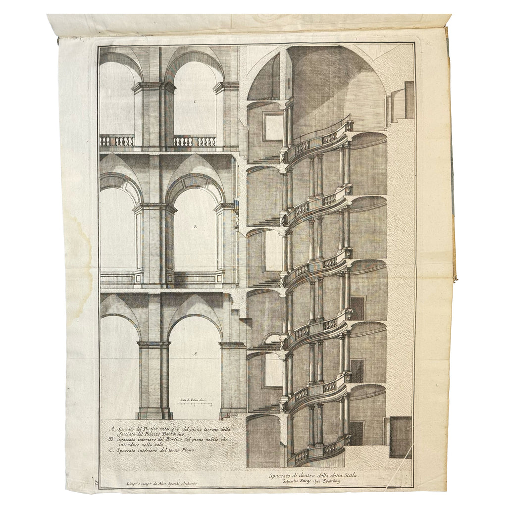 Studio d’architettura civile sopra gli Ornamenti di Porte e Finestre tratti da alcune Fabbriche insigni di Roma (...)