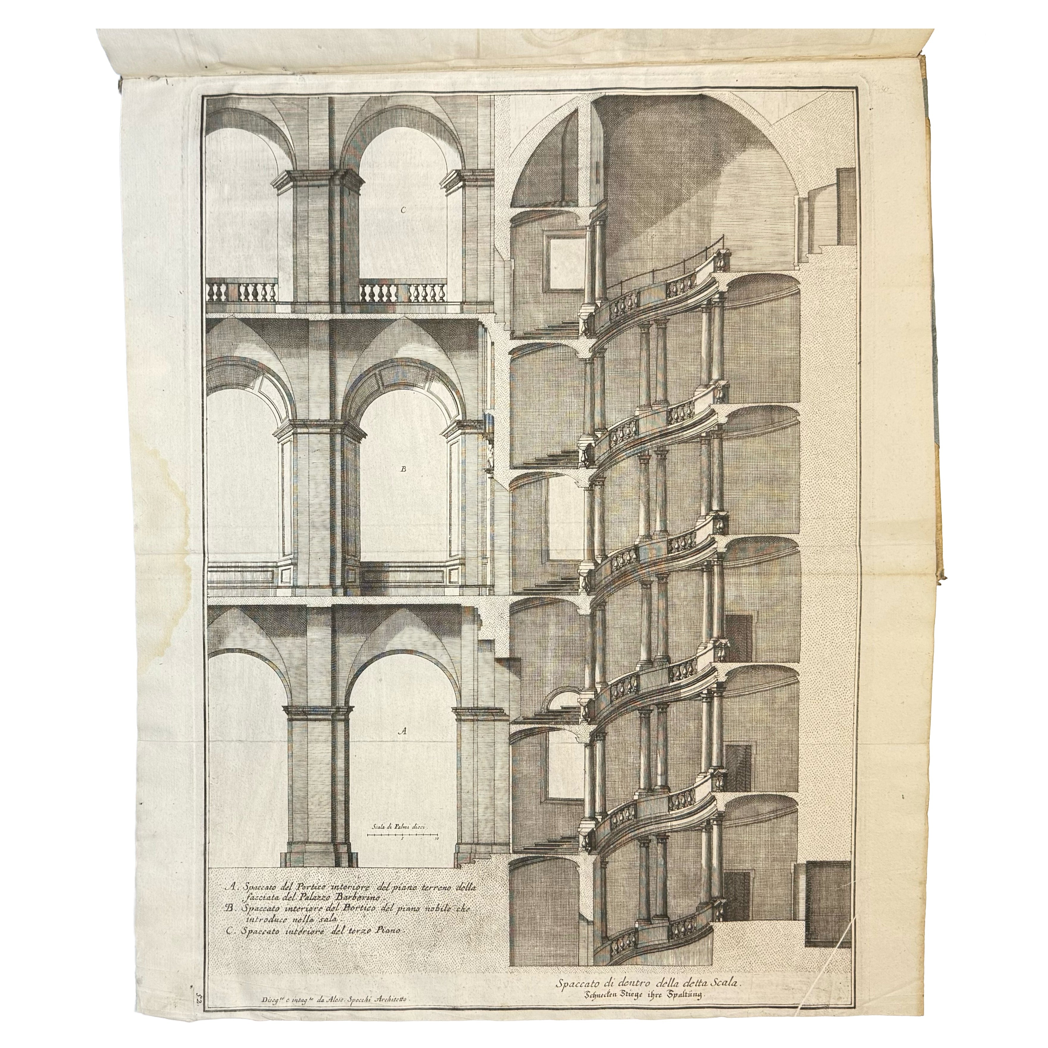 Studio d’architettura civile sopra gli Ornamenti di Porte e Finestre tratti da alcune Fabbriche insigni di Roma (...)
