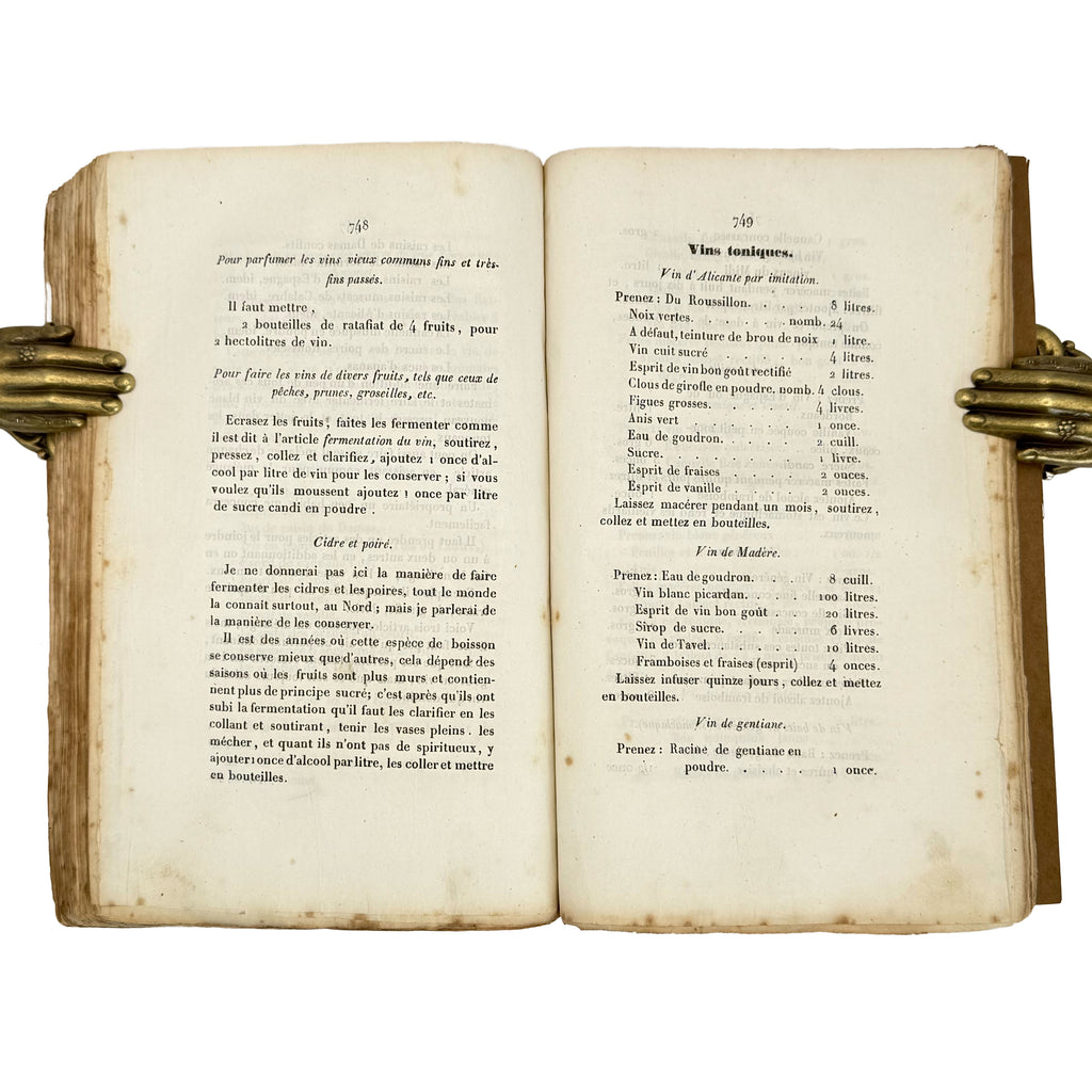 Manuel complet, théorique et pratique, du chocolatier, limonadier, distillateur-liquoriste