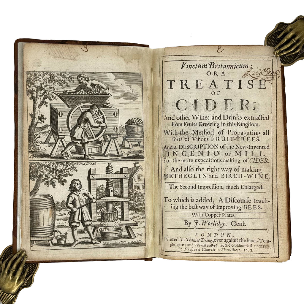 Vinetum Britannicum by Worlidge, John: an uncommon representative view of the 1678 wine & viticulture edition