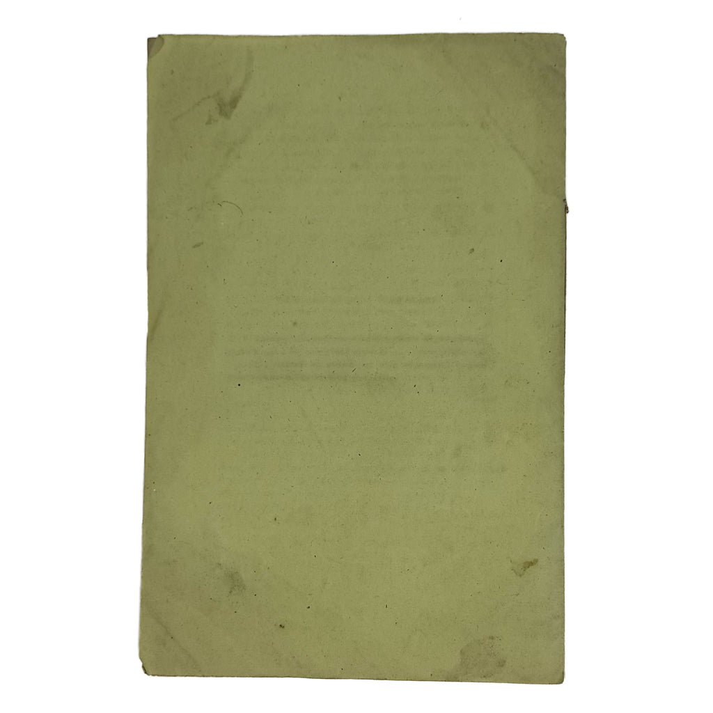 Metodo certo per prevenire i danni del bianco dei grappoli by Trevisan, Vittore: an uncommon visual fragment of the 1853 wine & viticulture piece
