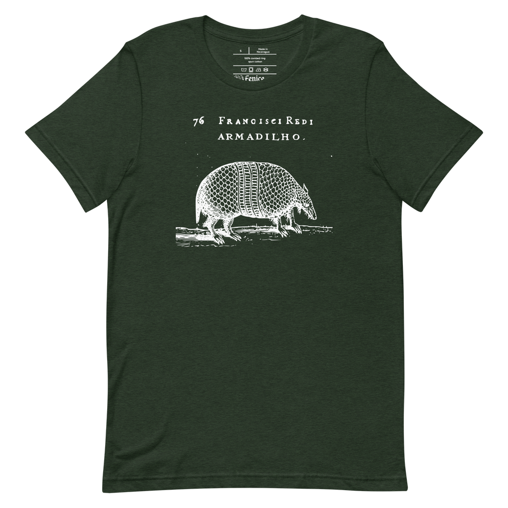 Francesco Redi 1685 Armadillo Tee