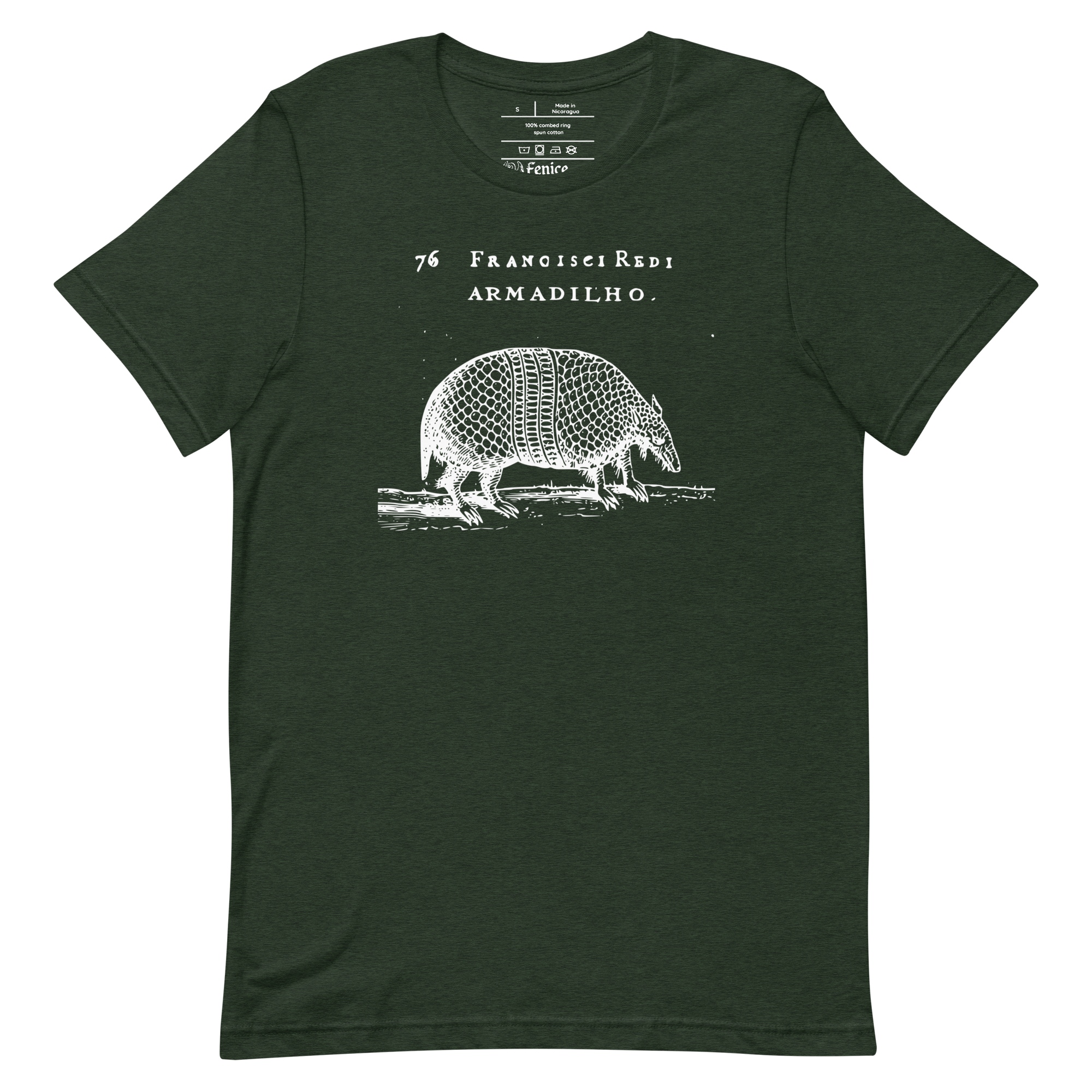 Francesco Redi 1685 Armadillo Tee